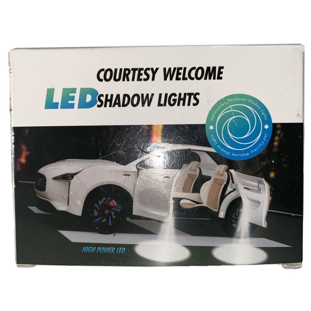 LED Shadow Lights Courtesy Welcome High Power Projection for BMW 2003-2023, 4PCS